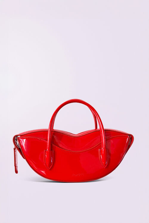 Mini Lips Bag Vinyl Red